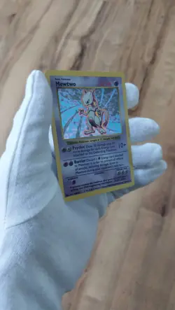 Mewtwo 10/102 shadowless Pokemon Base Set 1999 - Original Mewtu English Vintage - Image 4