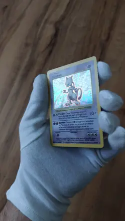 Mewtwo 10/102 shadowless Pokemon Base Set 1999 - Original Mewtu English Vintage - Image 5