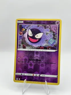 Gastly - 064/196 Lost Origin Pokemon Reverse Holo Foil Rare - Image 1