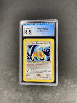 Pokemon (2002) Light Dragonite Neo Destiny -14/105 Holo CGC 8.5 - Image 1