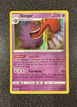 Gengar 057/198 Holo Rare Chilling Reign Pokemon Near Mint - Image 1