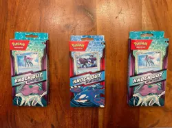 Pokemon TCG Kyogre and Suicune Knock Out Collection Pack Lot Of 3 new and sealed - Image 1