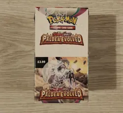 Pokemon Scarlet & Violet Paldea Evolved Half Booster Box - Brand New & Sealed - Image 1