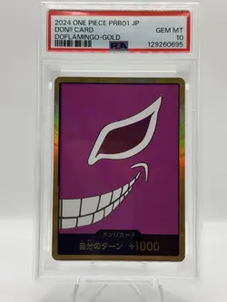 PSA 10 GOLD DON CARD DOFLAMINGO PRB01 JPN - Image 1