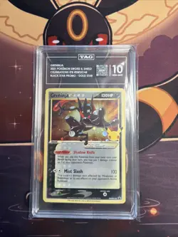 Greninja Star SWSH144 SWSH: Sword & Shield Promo Cards Holo TAG Graded Gem Mint - Image 1