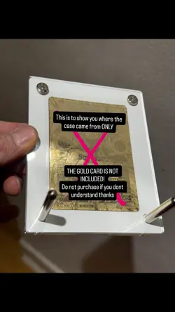 Gold Metal Dragon Ball super card Bgs Psa Top Final Championship Winner case dbs - Image 2