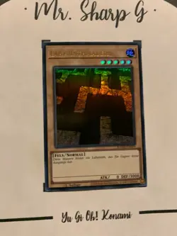LABYRINTHMAUERN - 1. AUFLAGE BLMM-DE099 DEUTSCH Yu-Gi-Oh! CARD ULTRA RARE HOLO - Image 4