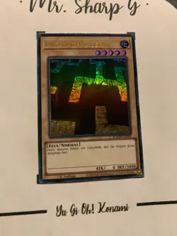 LABYRINTHMAUERN - 1. AUFLAGE BLMM-DE099 DEUTSCH Yu-Gi-Oh! CARD ULTRA RARE HOLO - Image 5