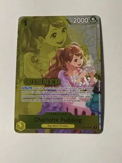 Charlotte Pudding Winner OP03-112 One Piece Promotion Card Foil - Image 1