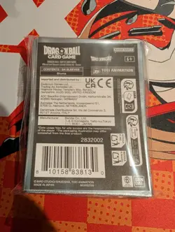Dragon Ball Super official card sleeves limited Edition 03 Bulma 64 count sealed - Image 2