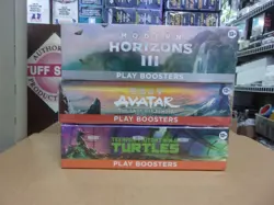 MTG AVATAR AIRBENDER + MODERN 3 + TEENAGE TURTLES PLAY BOOSTER BOX LOT - Image 1