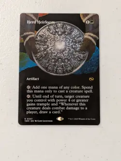MTG Herd Heirloom (Borderless) Tarkir Dragonstorm NM - Image 1