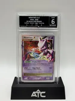 Mewtwo LV.X DP28 Black Star Promo – GetGraded 6 – Pokemon Slab - Image 2