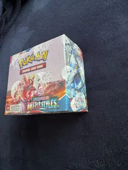 Pokemon Sword & Shield: Battle Styles Booster Box "Case Fresh" In Acrylic Case - Image 5
