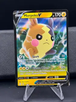 Pokemon, Champions Path - Morpeko V, #037/073 - Holo Rare V - Image 1