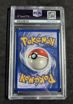 Pokemon Karte Raichu 1. Edition Base Set Holo 14/102 PSA 7 NM Deutsch - Image 2