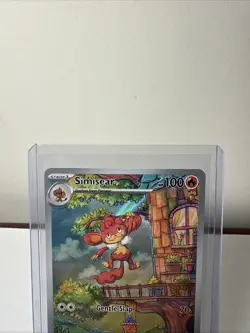 Simisear 100/086 Illustration Rare - Pokemon SV: White Flare English - Image 3