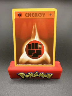 Fighting Energy 97/102 1st Edition Base Set Shadowless Common 1999 Pokemon NM - Image 1