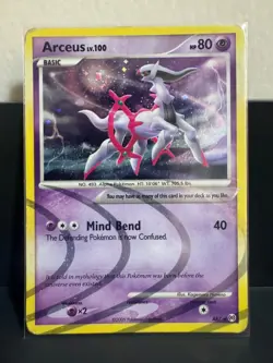 Arceus AR7 Platinum Arceus Holo 2009 Pokemon - Image 1
