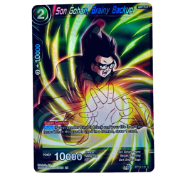 Dragon Ball Super Card Game Son Gohan, Brainy Backup Foil Common Card - Image 1