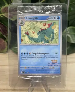 Pokemon Illustration Contest 2024 Sealed Promo - Image 1