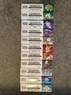 Pokemon TCG Mythical Collection Box - Complete Sealed Set of 11 - Image 2