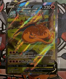 Charizard V SWSH260 - Sword And Shield Black Star Promo Sleeping Zard - Holo - Image 3