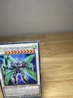Yu-Gi-Oh D/D/D Gust High King Alexander - COTD-EN040 - 1st Edition Rare TCG LP - Image 5