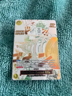 One Piece Card Game - Gum-Gum Golden Rifle (OP15-116) (V.2) - ENGLISH - MANGA - Image 1