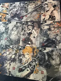 One Piece 18 Collectible Character Anime Waifu Ultra Premium Ink Paint Card - Image 5