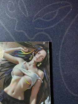 Goddess Hancock Crop Top Preimium Thick Card Waifu Doujin One Piece Full Art - Image 2