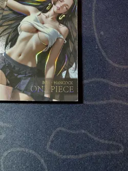 Goddess Hancock Crop Top Preimium Thick Card Waifu Doujin One Piece Full Art - Image 4