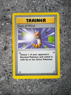 Pokemon TCG Cards SHADOWLESS Base Set Gust of Wind 93/102 NM - Image 3
