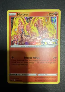 Moltres SWSH185 SWSH: Sword & Shield Promo Cards Holo - Image 1