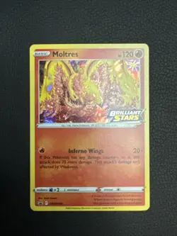 Moltres SWSH185 SWSH: Sword & Shield Promo Cards Holo - Image 2