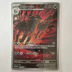 Pokemon Mightyena 243/217 ASC Full Art Rare Holo Stage 1 Wolf 120HP Card - Image 1