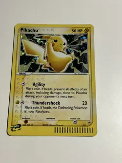 Pokemon Card Pikachu - (EX Series Collector's Tin) Holo LP Nintendo Promos 012 - Image 1