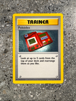 Pokemon TCG Cards SHADOWLESS Base Set Pokedex 87/102 Uncommon NM - Image 1