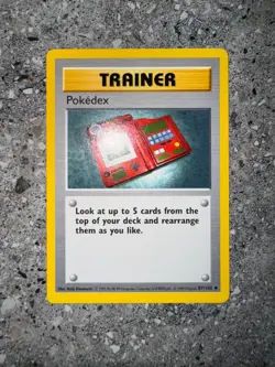 Pokemon TCG Cards SHADOWLESS Base Set Pokedex 87/102 Uncommon NM - Image 3