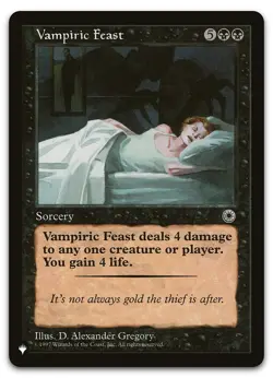 Vampiric Feast (NM) List Reprints LIST LIST Magic MTG - Image 1