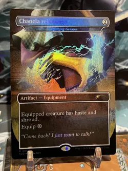 MTG | Chancla relampago - Lightning Greaves [Secret Lair Nuestra] ✨FOIL✨ - Image 1