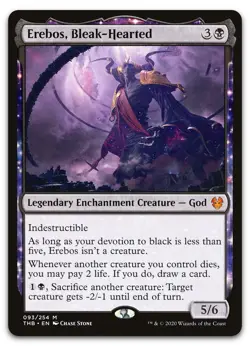 Erebos, Bleak-Hearted #93 (LP) Theros Beyond Death THB Magic MTG - Image 1