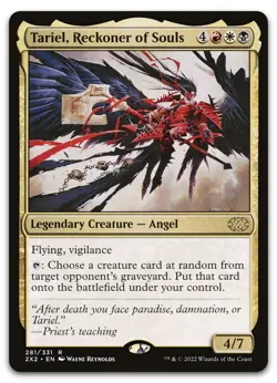 Tariel, Reckoner of Souls #281 (LP) Double Masters 2022 2X2 Magic MTG - Image 1