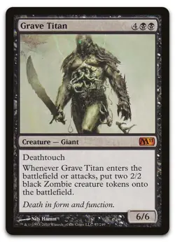 Grave Titan #97 (LP) Magic 2011 M11 Magic MTG - Image 1