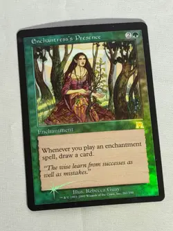 MTG FOIL Enchantress's Presence Onslaught Magic the Gathering - Image 1