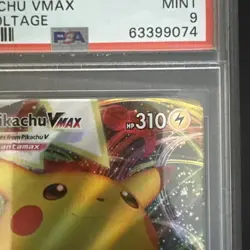 2020 Pokemon Pikachu Vmax 044/185 Vivid Voltage graded ACE 9 - Image 4