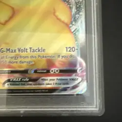 2020 Pokemon Pikachu Vmax 044/185 Vivid Voltage graded ACE 9 - Image 5