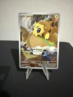 Pokemon TCG Joltik 196/182 - Illustration Rare - Paradox Rift - NM - Image 1