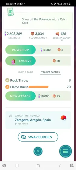 Pokemon Go Shiny Slugma - Image 2