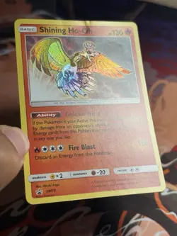 Shining Ho-Oh SM70 SM Black Star Holo Rare Promos Pokemon 2017 Card MP HP - Image 4